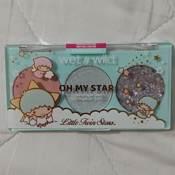 Sanrio Little Twin Stars Wet n Wild Oh My Star Complexion Trio Sparkling… - Picture 1 of 5